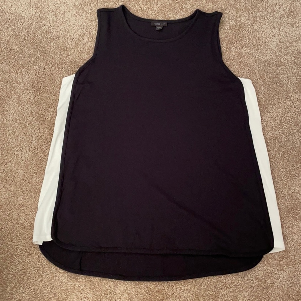 J Jill Wearever Side-inset top, S